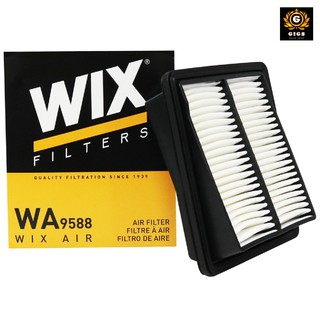 Wix WA9588 กรองอากาศ Fit Jazz ญี่ปุ่น (GD2) L13A i-DSI แจ๊ส