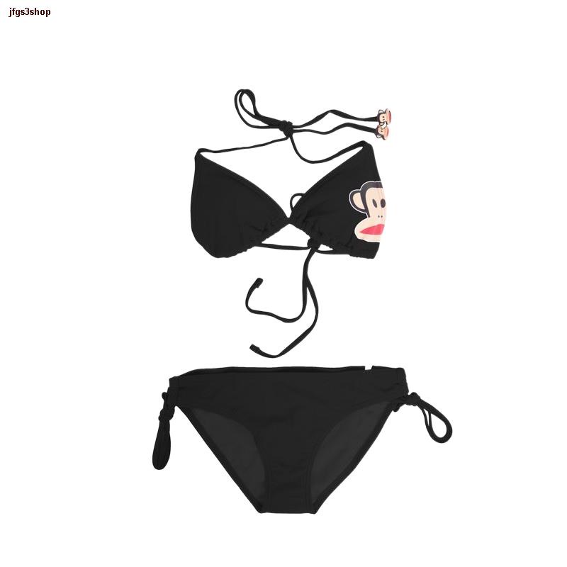 จุดประเทศไทยPAUL FRANK ชุดว่ายน้ำท่อนบน PFGLBKSM9274 WOMENS BIKINI TOP BASIC SM19 -S -BLAC