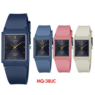 CASIO นาฬิกาข้อมือ สายเรซิ่น รุ่น MQ-38,MQ-38UC-2A1,MQ-38UC-2A2,MQ-38UC-4A,MQ-38UC-8A