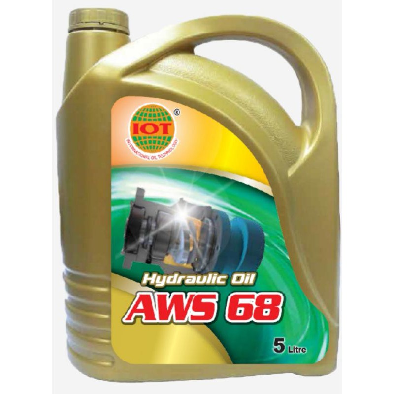 5L IOT AWS 68 Hydraulic Oil / 5L IOT AWS68 Hydraulic Oil / น้ํามันไฮดรอลิก 5L AWS68 IOT