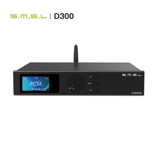 SMSL D300 LDAC AUDIO DAC ROHM BD34301EKV chip DSD512 PCM 768kHz 32bit Bluetooth5.0 APTX XMOS XU208 Decoder With Remote Control