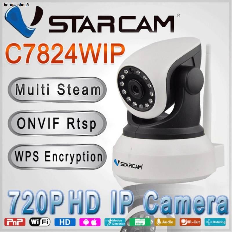 มีสินค้าพร้อมส่งจากกรุงเทพVstarcam C7824 กล้องวงจรปิด IP Camera 1.0 MP ...