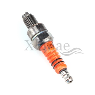 Suitable for GY6 50cc-150cc motorcycle 10mm 3 electrode accessories scooter motorcycle ATV off-road vehicle spark plug A