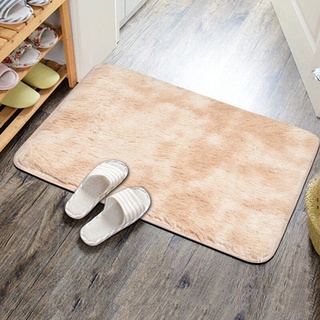 Floor mat ขนาด 40*60cm // 50*80cm พรมขนนุ่ม พรมปูพื้นห้อง มีกันลื่นด้านหลัง