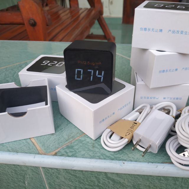 พร้อมส่ง PM2.5 - เครื่องตรวจจับค่าฝุ่นควันในอากาศ 2.5PM