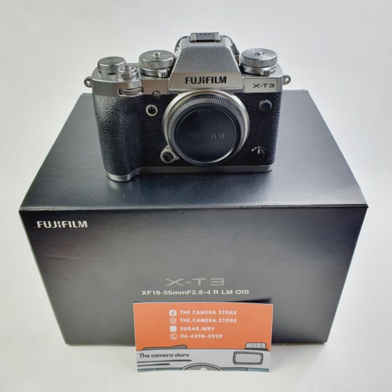 กล้อง Fujifilm XT3 สีเงิน
