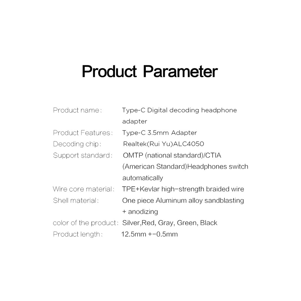 TFZ Deco.1 สายแปลง Type C เป็น 3.5mm พร้อม DAC ในตัว - รูปที่ 5