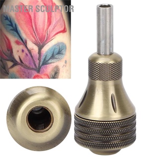 Master Sculptor Tattoo Machine Grip Self Locking Copper Alloy Prevent Slip Coil Handle Supply 1.18in