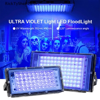 Ricktyshen ไฟเอฟเฟค LED UV Blacklight แสงอัลตราไวโอเลต สําหรับดีเจ ดิสโก้ ปาร์ตี้ บาร์