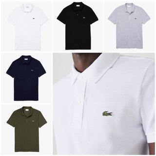 เสื้อโปโล Lacoste Pique Cotton Polo 100%Authentic