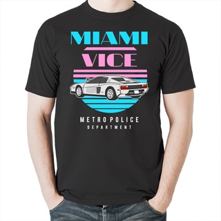 เสื้อยืด ลาย Miami Vice 80S แฟชั่นฤดูร้อน