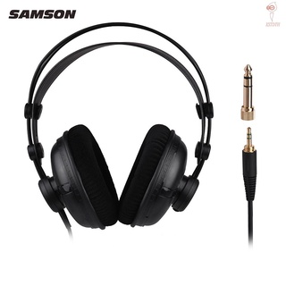 [XSTH] Samson SR950 ชุดหูฟังไดนามิก แบบปิด สําหรับบันทึกเสียง ฟังเพลง เล่นเกม DJ