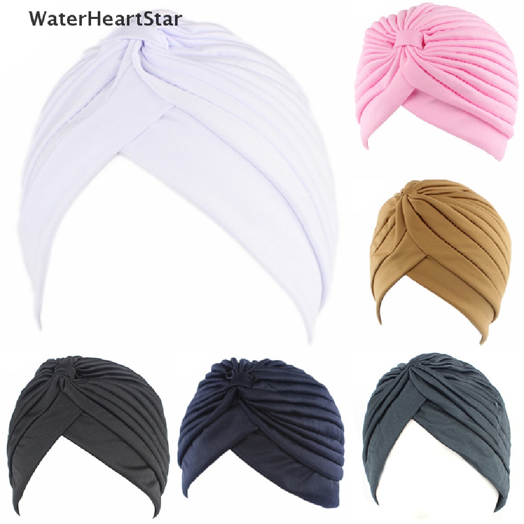 Waterheartstar หมวกผ้าโพกหัวแฟชั่น สไตล์อินเดีย สําหรับผู้ชาย และผู้หญิง