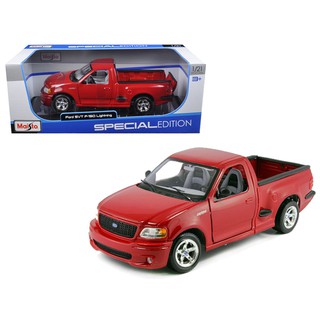 รถโมเดลสะสม รถคลาสสิก งานระเอียดคุณภาพสูง MAISTO 31141 FORD SVT F-150 LIGHTNING อัตราส่วน 1:18