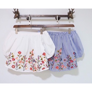 Floral crop top