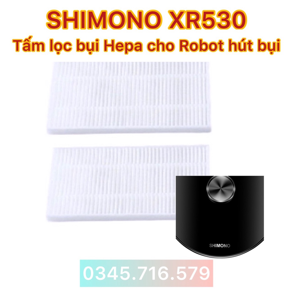 ตัวกรอง HEPA ของแท ้ สําหรับ SHIMONO XR530 ROBOT