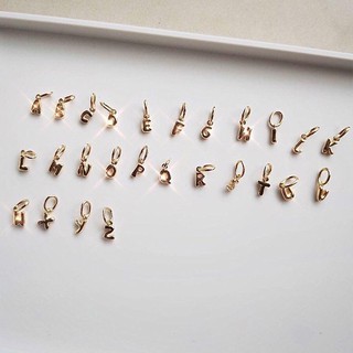 grumpy, alphabet pendant _จี้ตัวอักษร (ราคาต่อชิ้น/price per piece)