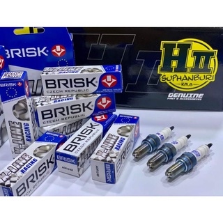 เฮงสุพรรณ🚸 หัวเทียนซิ่ง BRISK X-LINE RACING 4 เขี้ยว Wave125R/S/บังลม/ปลาวาฬ/MSX/Wave110i/Dream110i/Sonic/Cbr