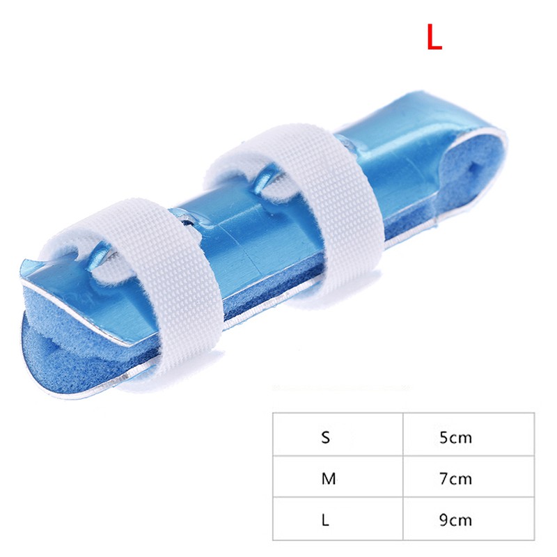 เฝือกอ่อนดามนิ้วมือ เฝือกนิ้ว แบบหุ้มด้วยแกนอลูมิเนียมอ่อน (สีน้ำเงิน) - รูปที่ 4