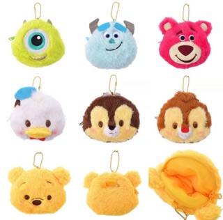 พวงกุญแจกระเป๋าใส่เหรียญ Disney Tsum Tsum