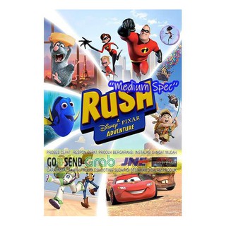 Ruh A DISNEY PIXAR ADVENTURE แผ่นซีดีดีวีดีเกมเกมคอมพิวเตอร์แล็ปท็อป