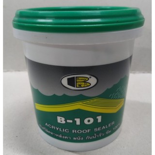 กาวอะครีลิคทาหลังคา Bosny Acrylic roof sealer B101 0.5กก.ดาด…