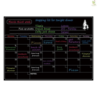 Magnetic Dry Erase Board Calendar Whiteboard Refrigerator Stickers Kitchen Fridge White Board for Weekly Monthly Schedule Daily Planner To Do List