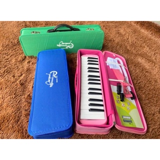 เมโลเดียน OverSpeed สีชมพู Melodion 32 คีย์ พร้อมกล่องผ้า เมโลเดี้ยน Melodian Melodeon พร้อมส่ง !! ส่งเร็ว !!