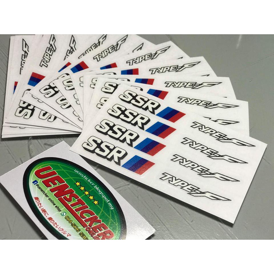 สติ๊กเกอร์ RIM SSR TYPE F