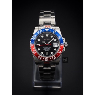 Seiko Mod Pepsi Marine Master by Second Design 🔴🔵