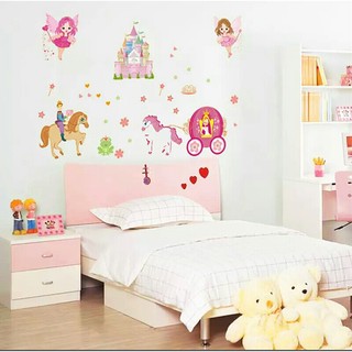 สติ๊กเกอร์ติดผนังบ้าน เรืองแสง 60x90 cm.สติ๊กเกอร์ใส ติดผนังบ้าน Wallsticker Home Decor