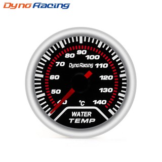 Dynoracing เกจวัดอุณหภูมิน้ําอัตโนมัติ เลนส์ควัน 2 นิ้ว 52 มม. 40-140 องศาเซลเซียส สําหรับรถยนต์