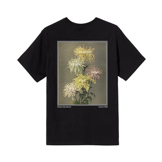 เสื้อยืดพิมพ์ลายแฟชั่น เสื้อยืด STUSSY DAHLIA