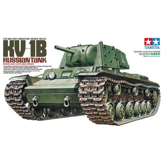 โมเดลรถถัง Tamiya TA35142 1/35 Russian KV1B MOD 1940 TANK