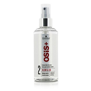 SCHWARZKOPF  Osis+ Blow &amp; Go Express Blow-Dry Spray (Medium Control)  200ml