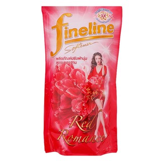 🚚💨พร้อมส่ง!! ไฟน์ไลน์ น้ำยาปรับผ้านุ่ม กลิ่นเรดโรแมนซ์ 580 มล. FINELINE Fabric Softener Red Romance Scent 580 ml.