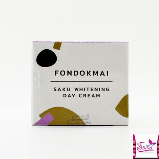 🔥โปรค่าส่ง25บาท🔥 Fondokmai Saku Day Cream 10g ฝนดอกไม้ ครีม ซากุ กลางวัน