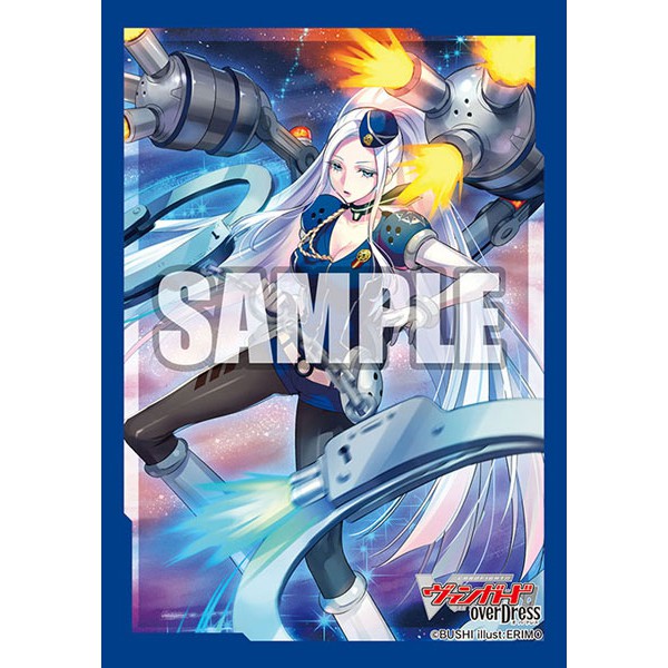 Bushiroad Mini Sleeve Collection Cardfight!! Vanguard overDress "Aurora Battle Princess, Seraph Snow" - VG, สลีฟ