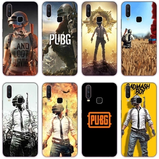 Vivo y20 y12 y15 2020 y83 y95 y11 2019 Case TPU Soft Silicon Protecitve Shell Phone casing Cover PUBG Game Art