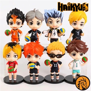 🔥พร้อมส่ง🔥โมเดล ไฮคิว Haikyuu คู่ตบฟ้าประทาน ขนาด 10 ซม. เกรดพรีเมี่ยม พร้อมฐานตั้งมั่นคง งานสวยมาก น่ารัก น่าสะสมครับ❤