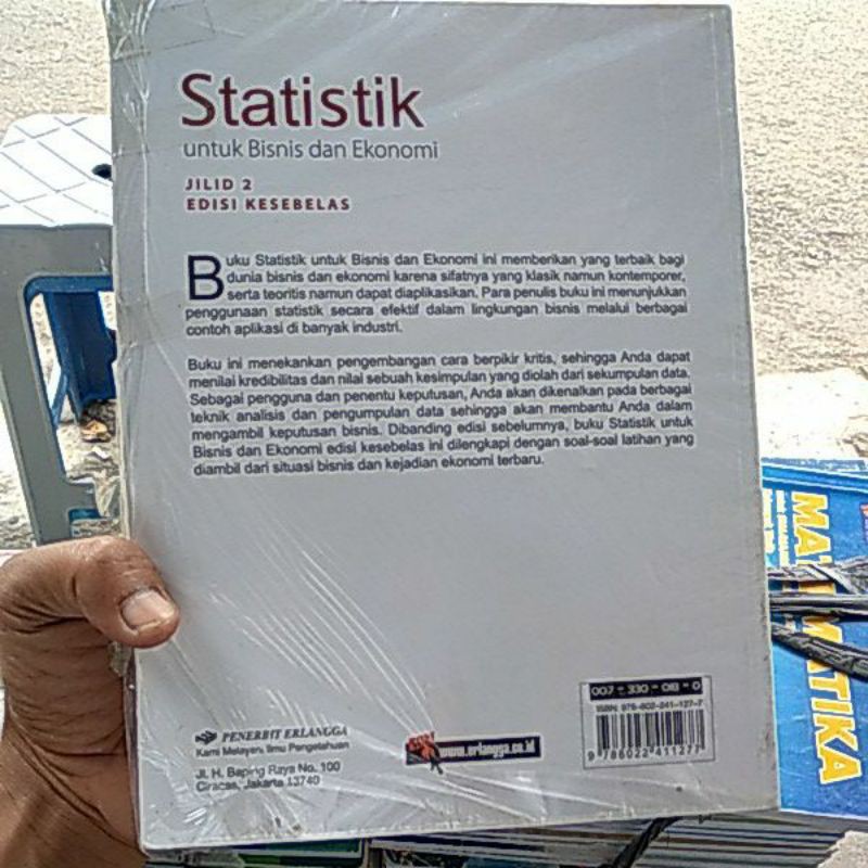 Statistics Book For Economics Volume 2th Edition หนังสือปฏิบัติการและ ...