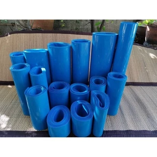 ท่อหด PVC ขนาด 30 - 200 มม ท่อหดความร้อน เทปหด สำหรับแพ๊กแบตเตอรี่ หรือห่อบรรจุภัณฑ์ ยาว 1 เมตร