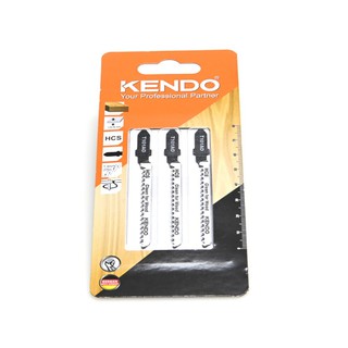 KENDO 46005001 ใบเลื่อยจิ๊กซอตัดไม้ T101AO (3 ชิ้น/แพ็ค) KENDO 46005001 Jig Saw Blade T101AO (3 pcs / pack)