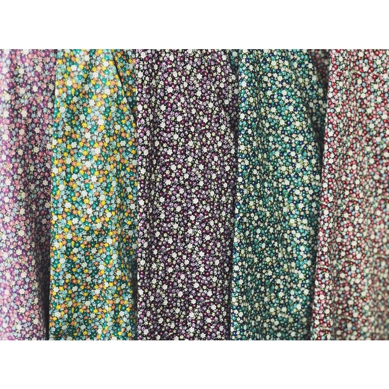 ผ้าพิมพ์ลายดอกเล็กผ้าเมตรCotton 100%พิมพ์ลายCS00068