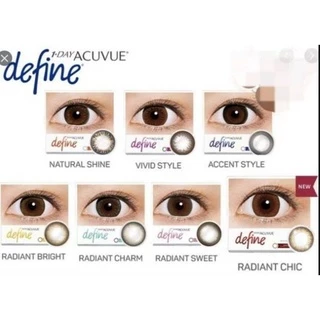 1-Day Acuvue Define คอนแทคเลนส์สีรายวัน (15คู่)