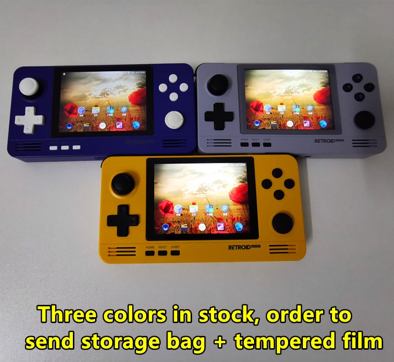 จัดส่งวันเดียวกัน 】Retroid Pocket 2 Retro Android Moonlight กล่องเกม ...