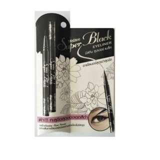 Mistine Super Black Eye Liner 1g.  มิสทีน ซุปเปอร์ แบล็ค อายไลเนอร์