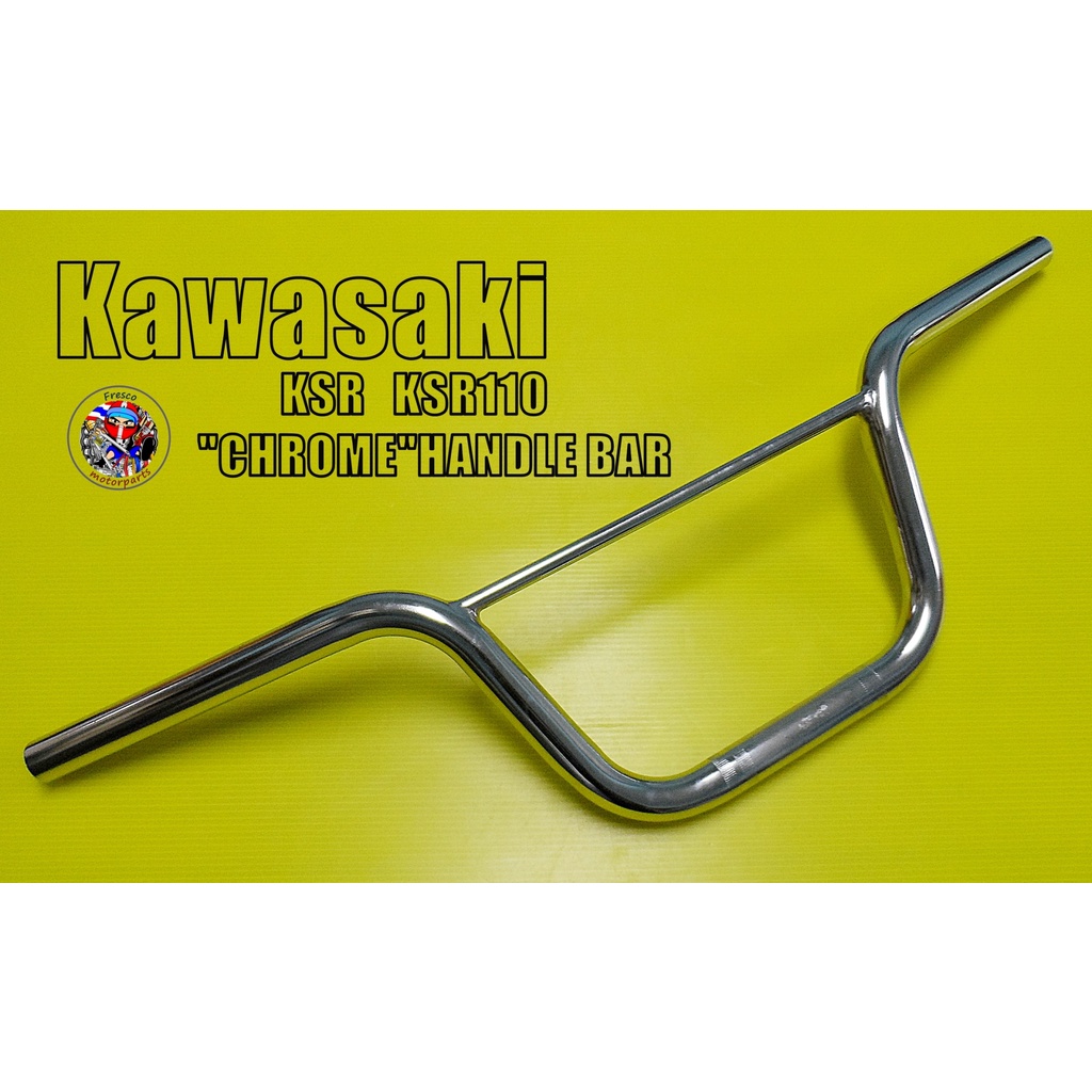 KAWASAKI KSR KSR110 CHROME HANDLE BAR CHROME