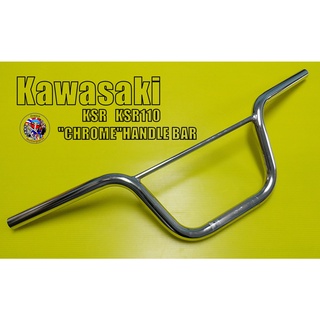 KAWASAKI KSR KSR110 CHROME HANDLE BAR CHROME