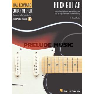 HAL LEONARD ROCK GUITAR METHOD Book/Online Audio (HL00697319)